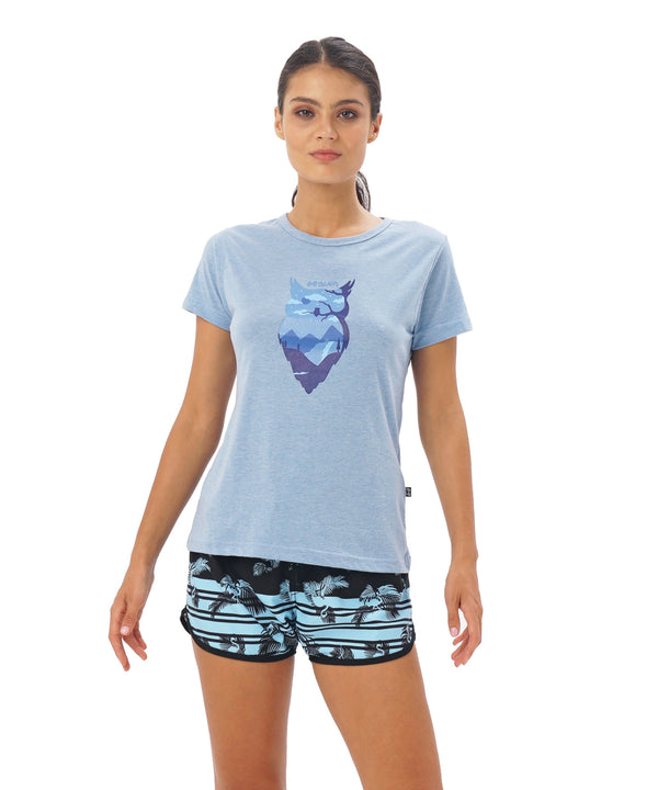 Damen T-Shirt | KURZARM | OWL