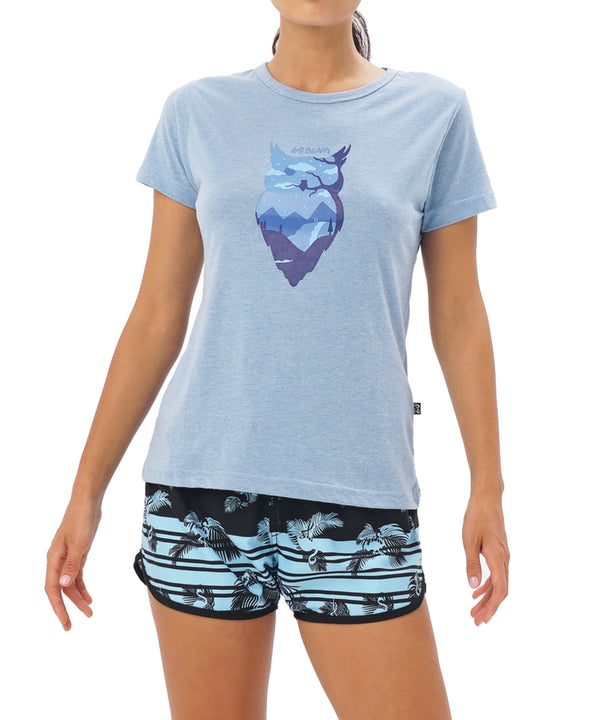 Damen T-Shirt | KURZARM | OWL