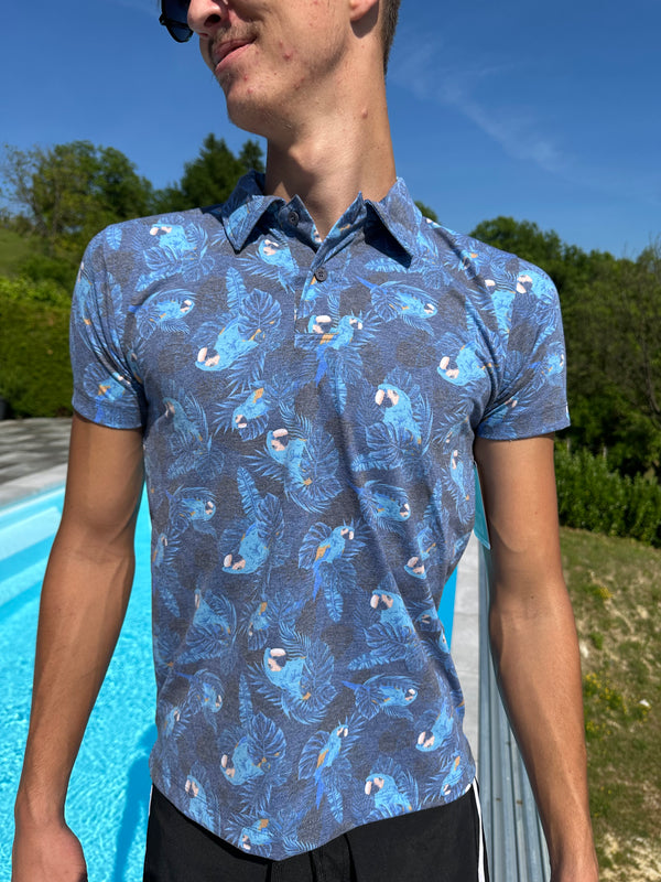 Herren-Polohemd ⎮ DAWN PARROT
