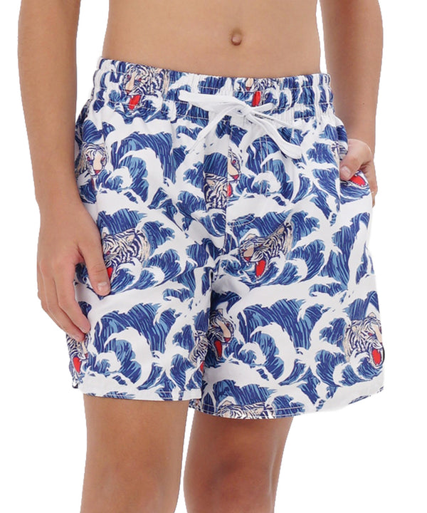 Badeshorts für Kinder | TIGER WAVES