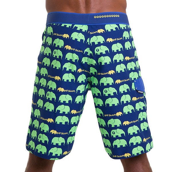 Moške kopalne hlače | LONG LENGHT | ELEPHANT GREEN