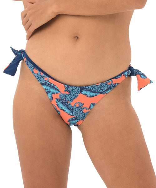 Women's swimsuit | BOTTOM | REVERSIBLE | JUNGLE BLUE