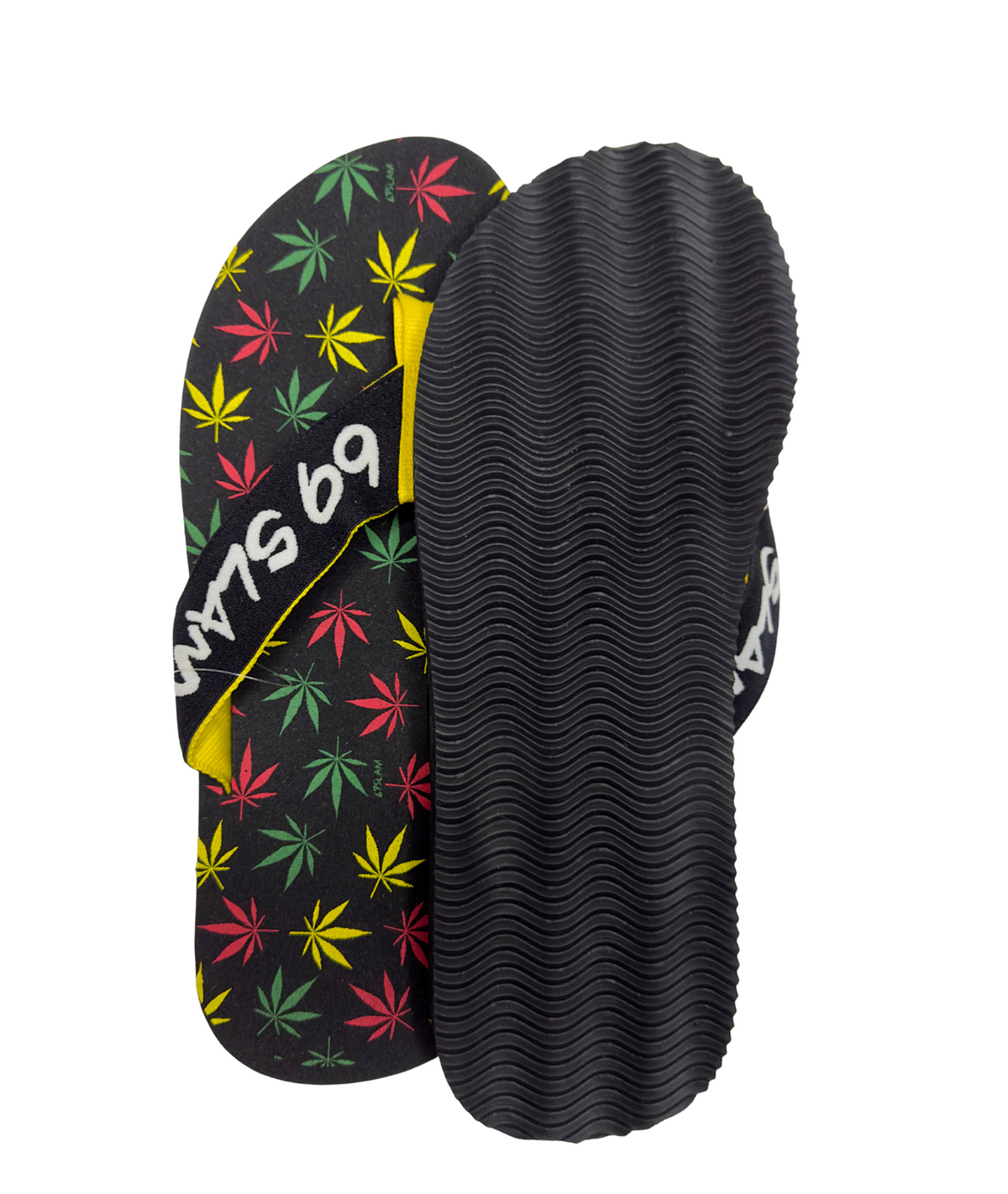 Men's flip-flops | LEGALIZE BLACK