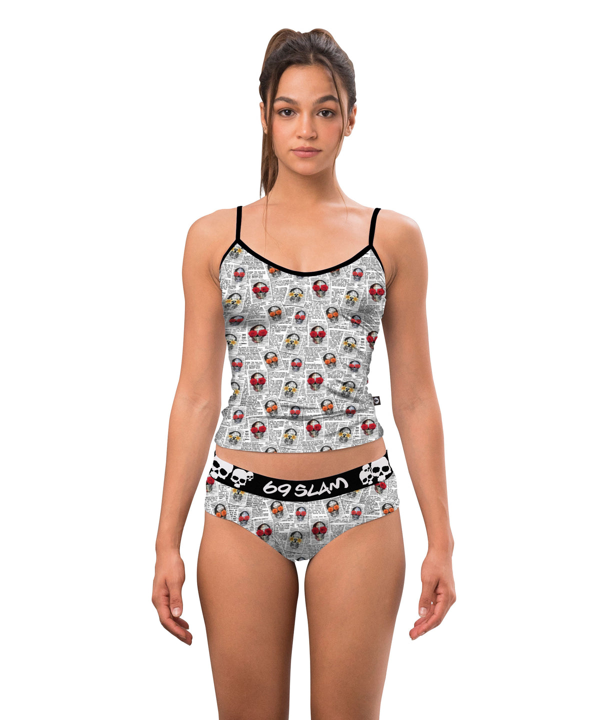 Women's undershirt | MICROFIBER | NEWSPAPER