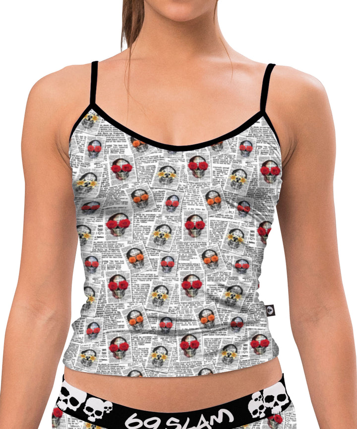 Women's Tank Top | MICROFIBER | NEWSPAPER