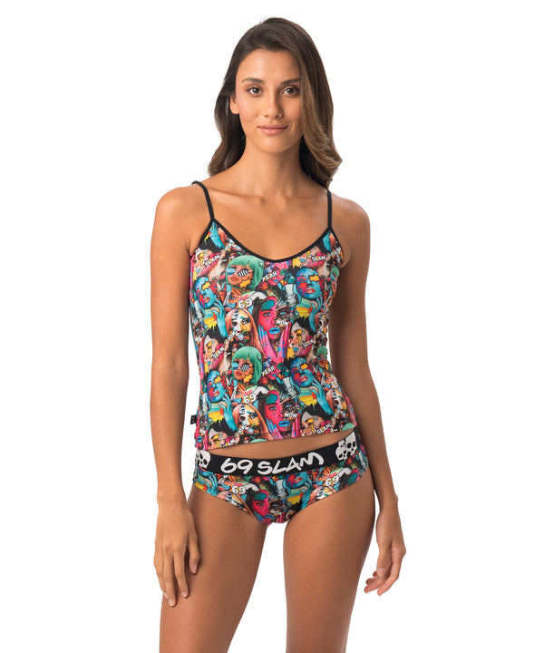 Women's undershirt | MICROFIBER | POP ART
