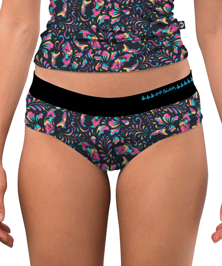 Women's underwear | MICROFIBER | TIGER SKULL