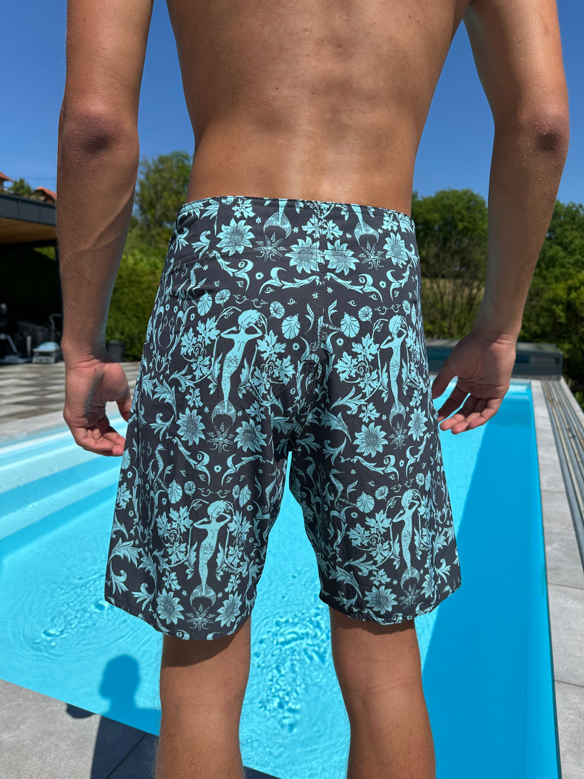 MOŠKE KOPALNE HLAČE | BOARDSHORT | 4 WAYS STRETCH | MERMAID