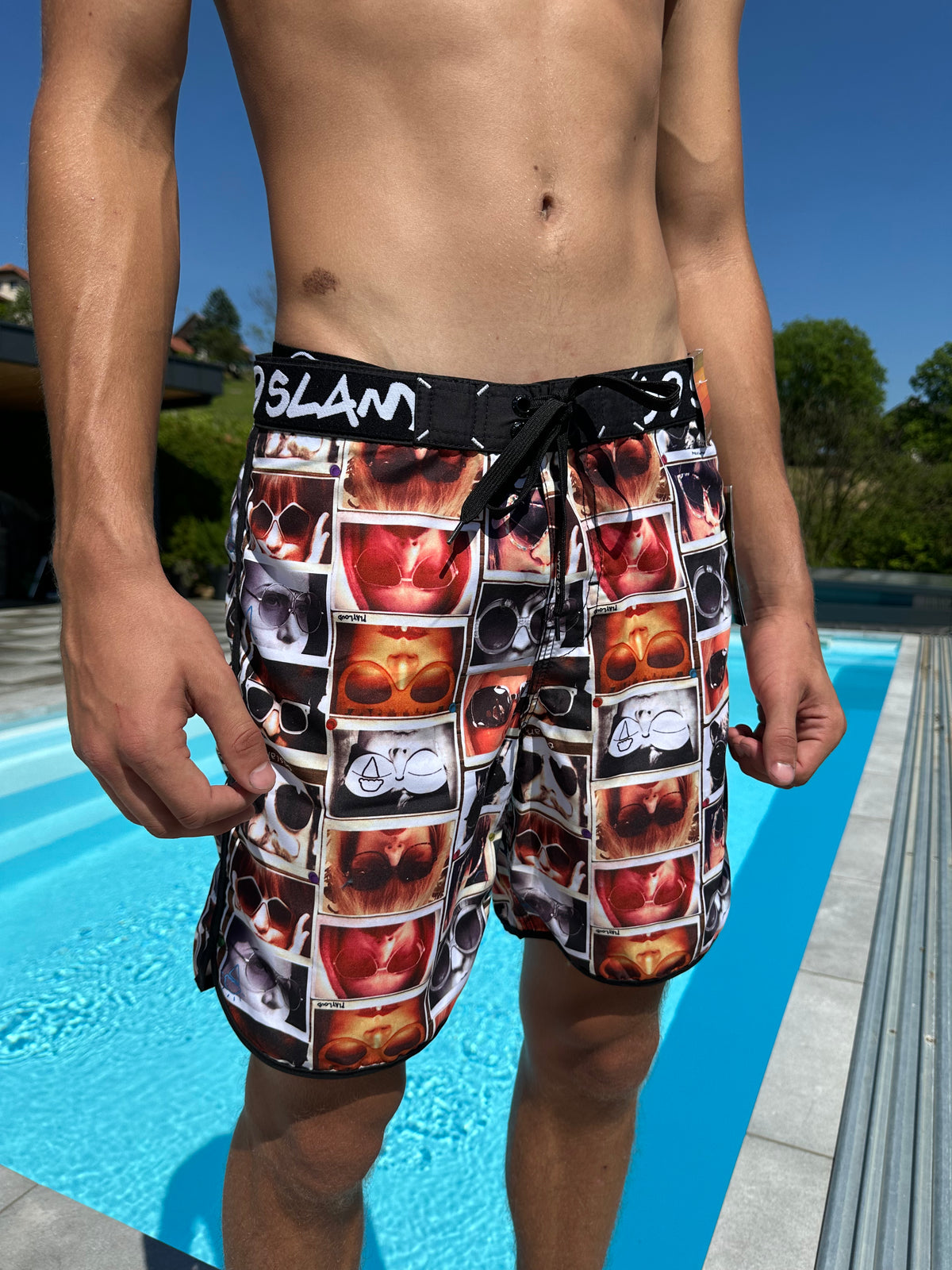 Men's swim trunks | MEDIUM LENGTH | VINTAGE