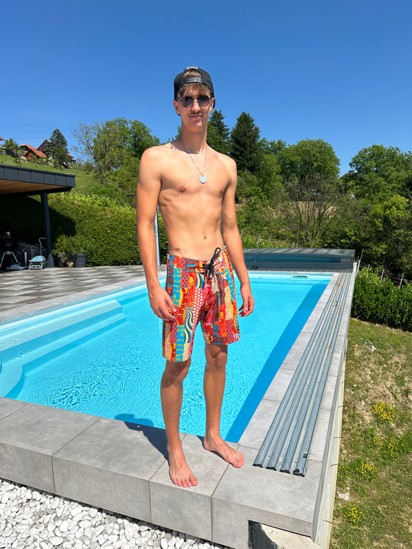 MOŠKE KOPALNE HLAČE | BOARDSHORT | 4 WAYS STRETCH | MIX & MATCH