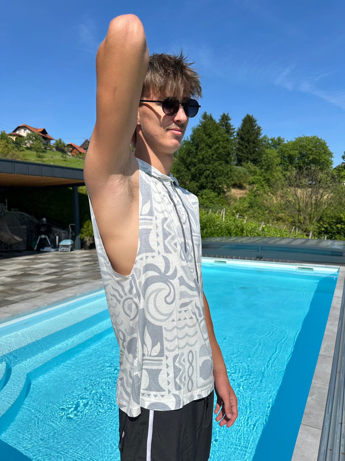 Herren-Tanktop mit Aufdruck ⎮ GEOTRIBE