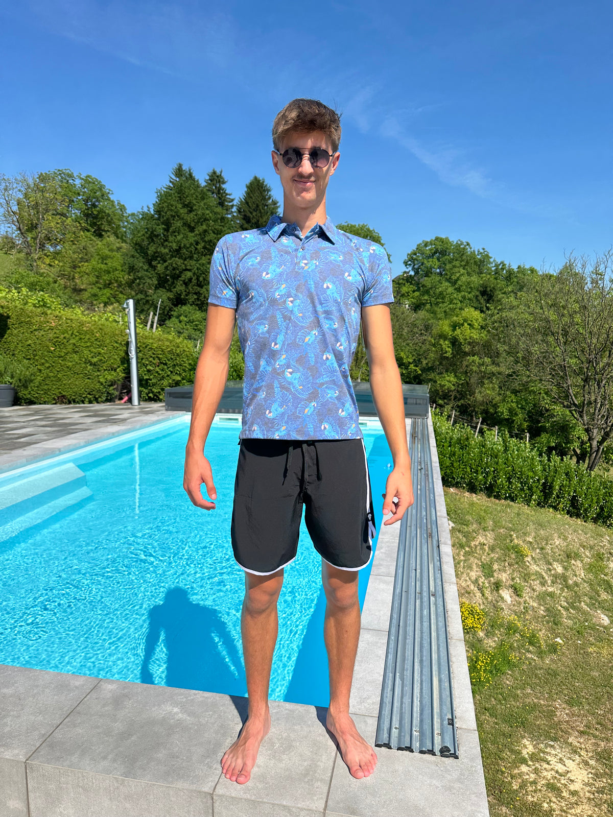 Herren-Polohemd ⎮ DAWN PARROT