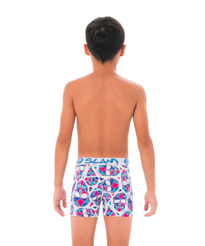 Children's underwear | MICROFIBER | SKULLMOND WHITE