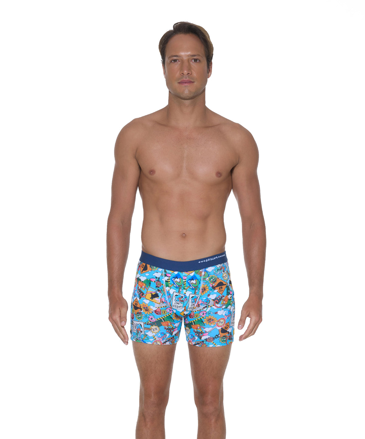 Men's underwear | Microfiber | BOX | CROWDED SIGN