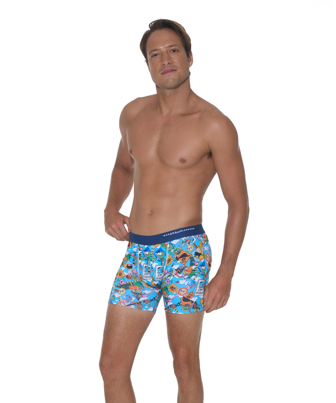 Moško spodnje perilo |  Mikrofibra | BOX | CROWDED SIGN