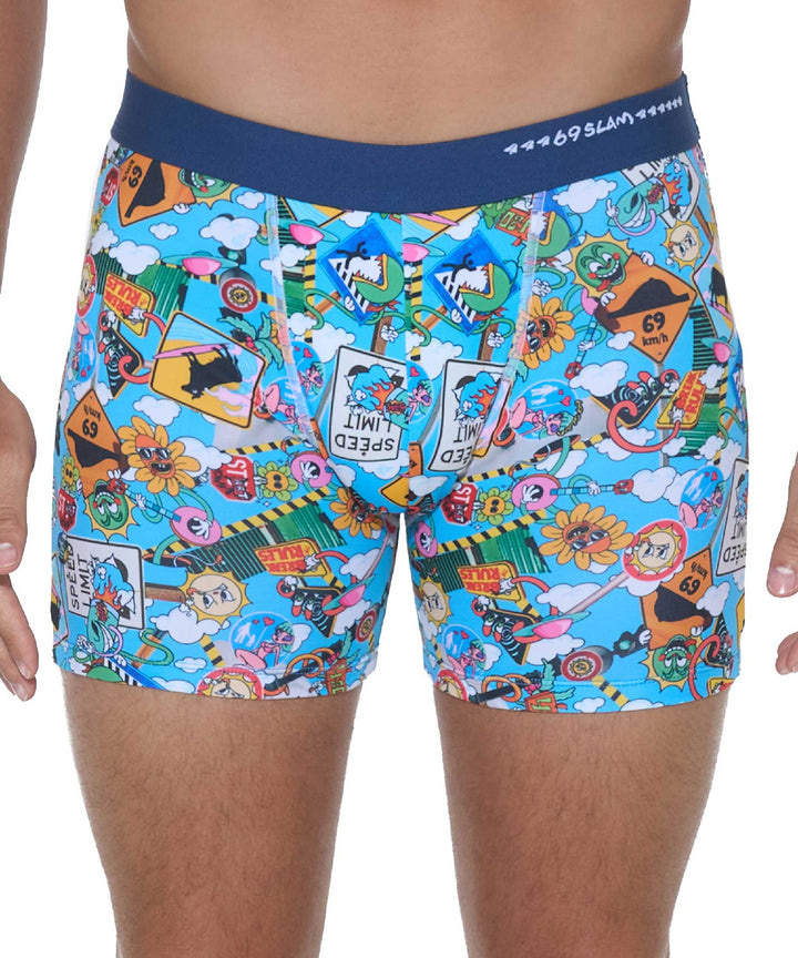 Moško spodnje perilo |  Mikrofibra | BOX | CROWDED SIGN