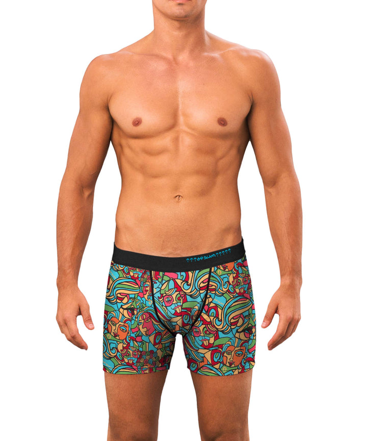 Men's Underwear | MICROFIBER | BOX | CUBISM MOCK