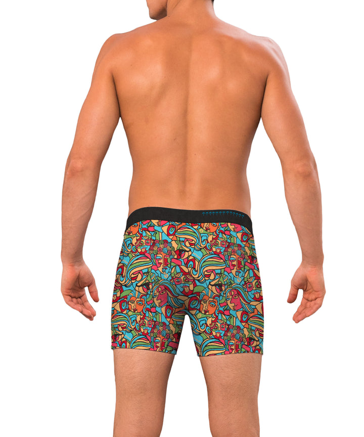 Men's Underwear | MICROFIBER | BOX | CUBISM MOCK