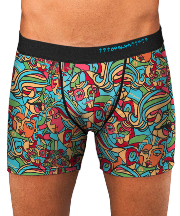 Men's Underwear | MICROFIBER | BOX | CUBISM MOCK