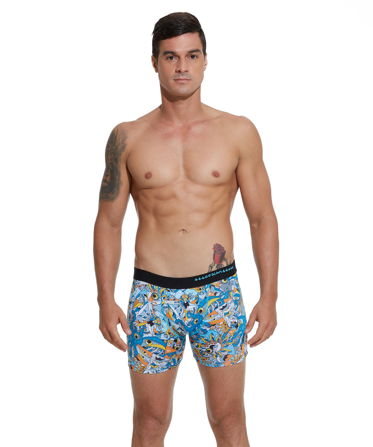 Men's underwear | MICROFIBER | BOX | EXOTIC SEA