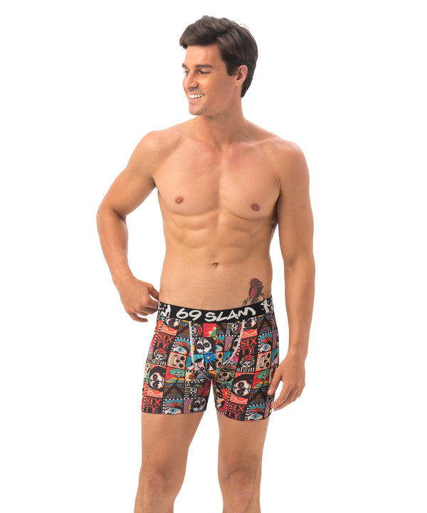 Herrenunterwäsche | MIKROFASER | BOXERSHORTS | MEXICAN SQUARE