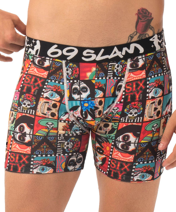 Herrenunterwäsche | MIKROFASER | BOXERSHORTS | MEXICAN SQUARE