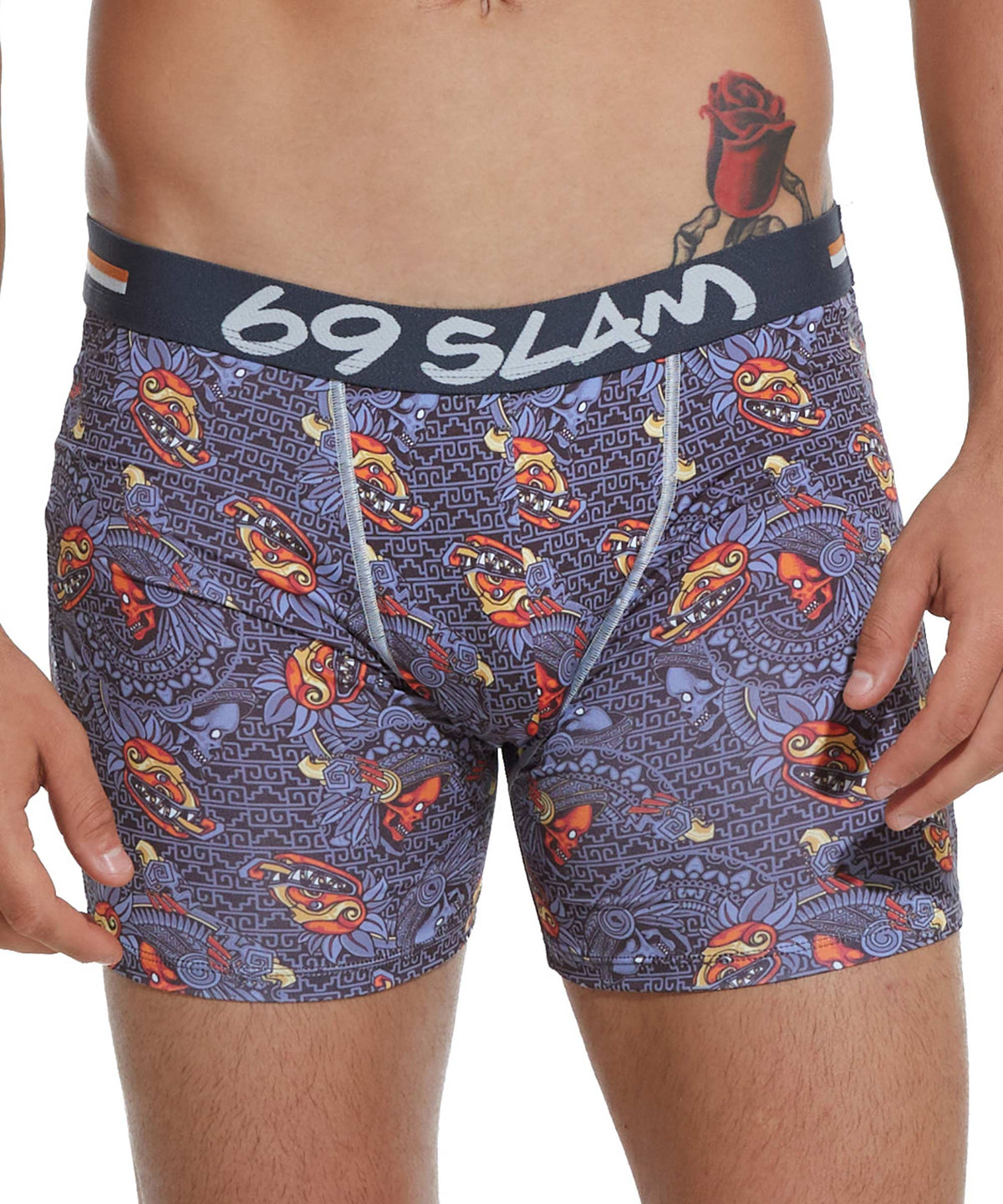 Men's underwear | MICROFIBER | BOX | MAYAN HEAD