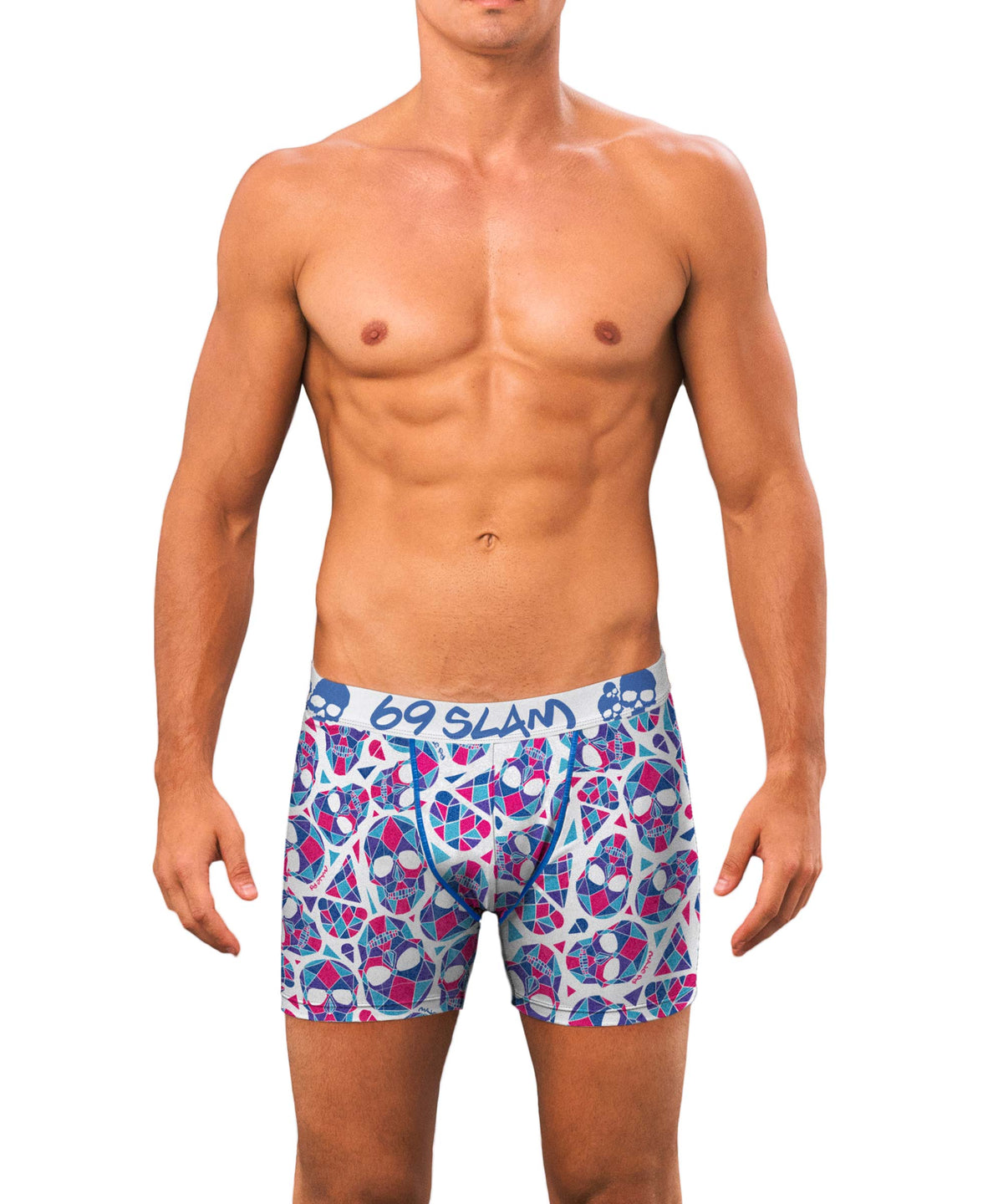 Men's underwear | MICROFIBER | BOX | SKULLMOND WHITE