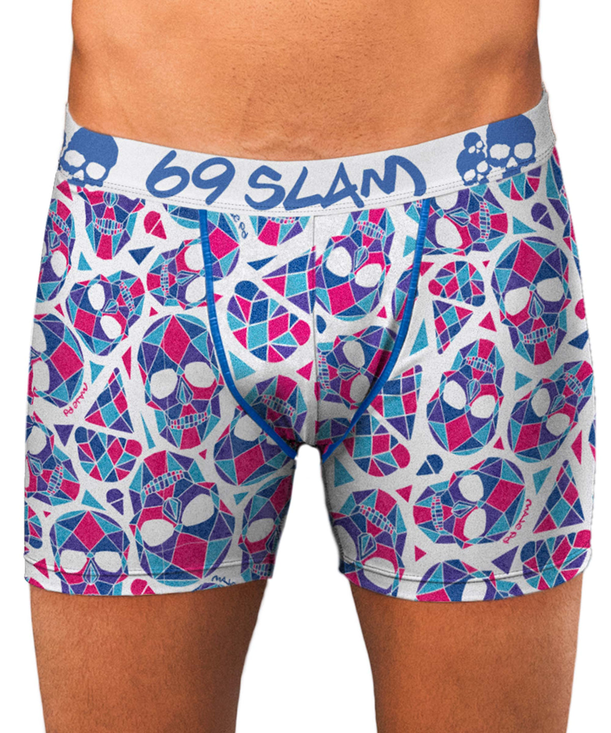 Men's underwear | MICROFIBER | BOX | SKULLMOND WHITE