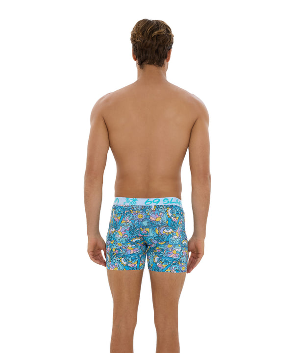 Moško spodnje perilo | Mikrofibra | BOX | TROPICAL VISION