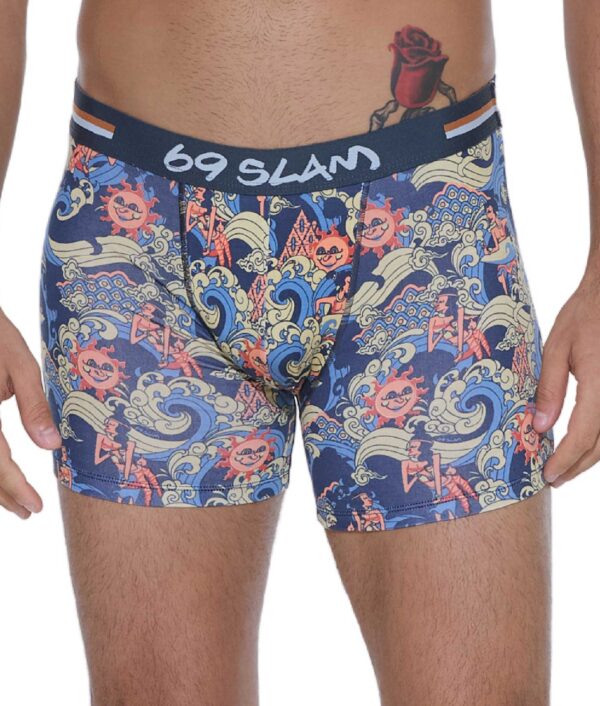 Moško spodnje perilo | BAMBUS | BOX  | ANCIENT WAVE