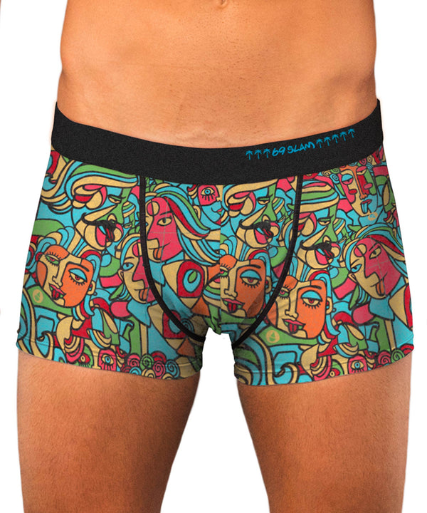 Men's underwear | MICROFIBER | HIP | CUBISM MOCK