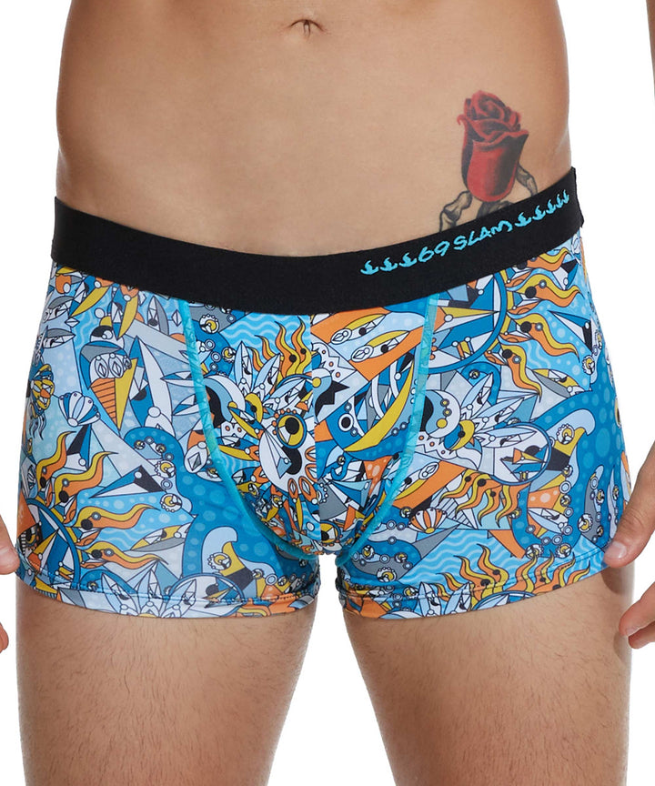 Men's Underwear | MICROFIBER | HIP | EXOTIC SEA