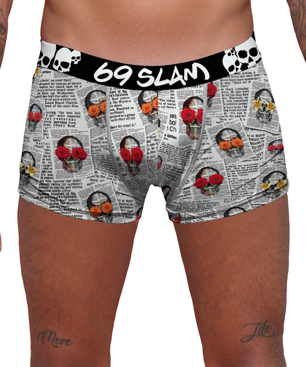 Men's underwear | MICROFIBER | HIP | NEWSPAPER