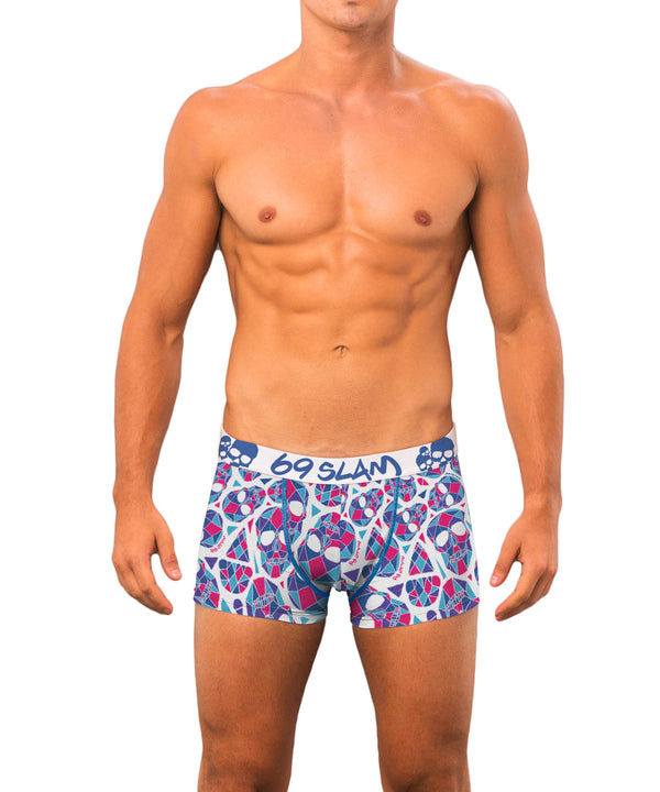 Men's underwear | MICROFIBER | HIP  | SKULLMOND WHITE
