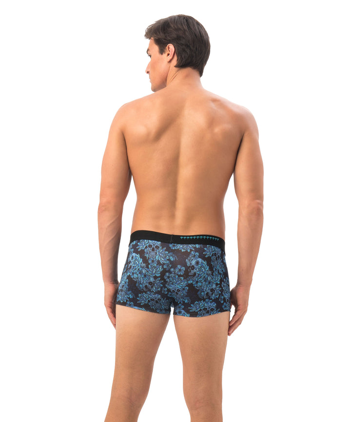 Men's Underwear | MICROFIBER | HIP | SKULL BLOOM