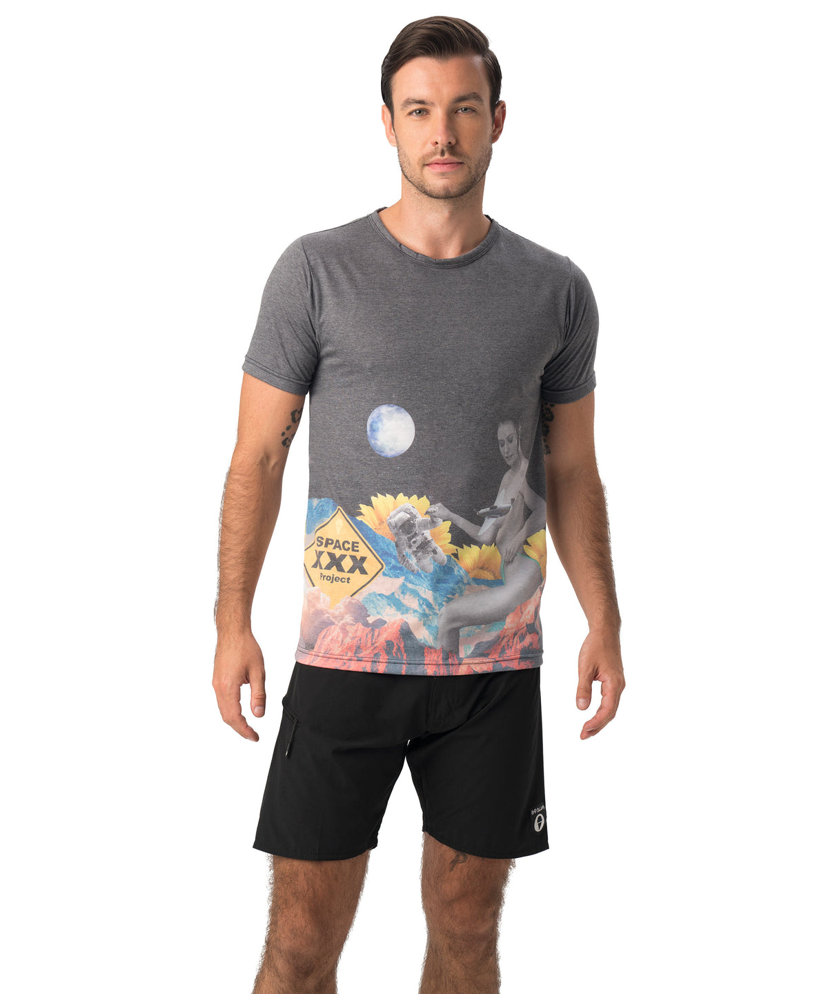 Herren-T-Shirt | KURZARM | SPACE TRIP