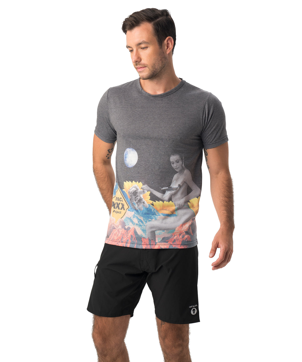 Herren-T-Shirt | KURZARM | SPACE TRIP