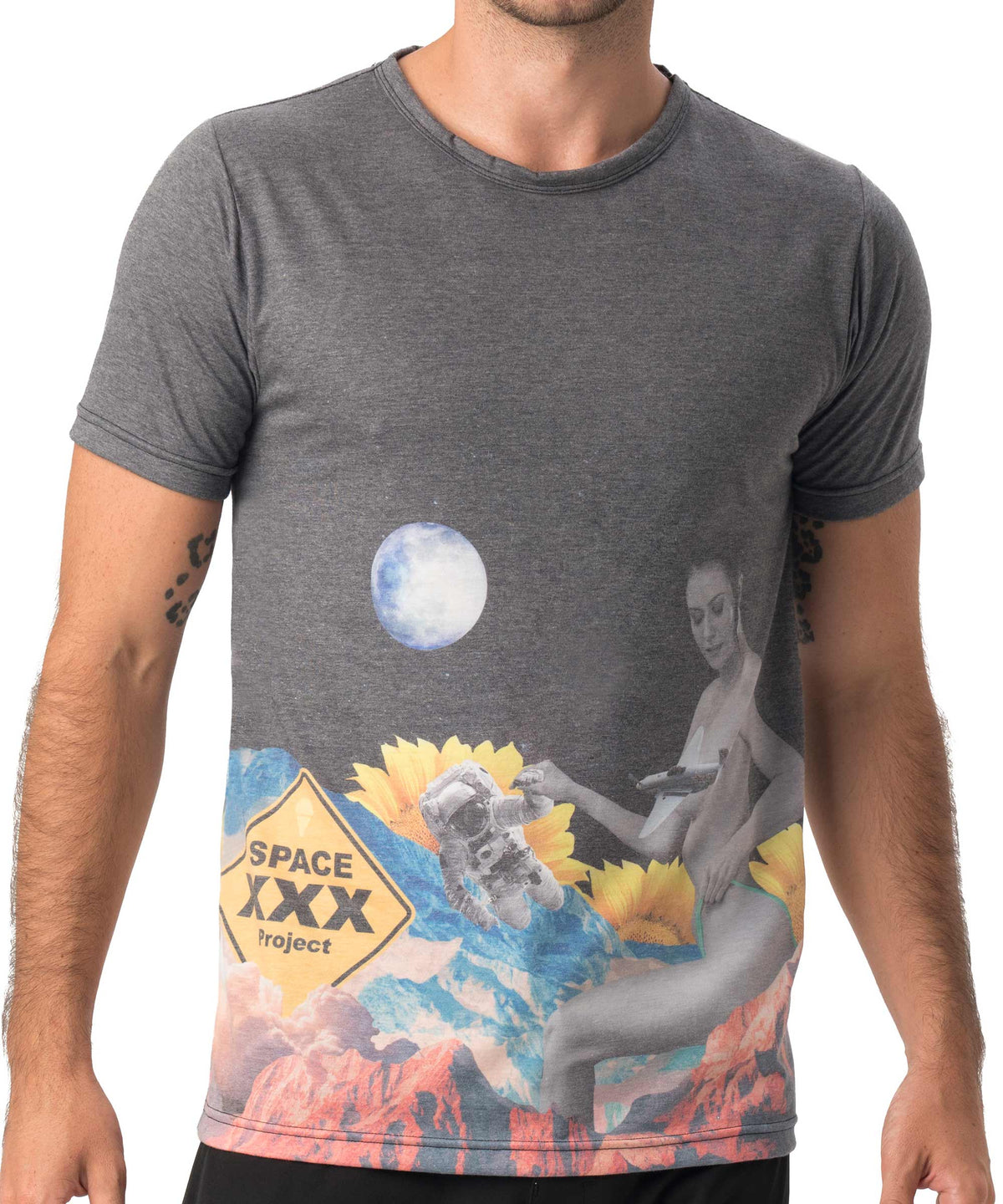 Herren-T-Shirt | KURZARM | SPACE TRIP