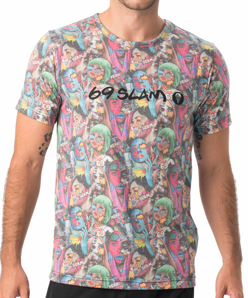 Herren-T-Shirt | KURZARM | POP ART