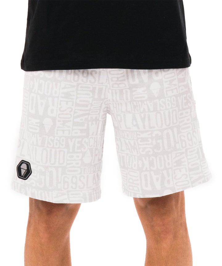 Men's Shorts | EMO WHITE