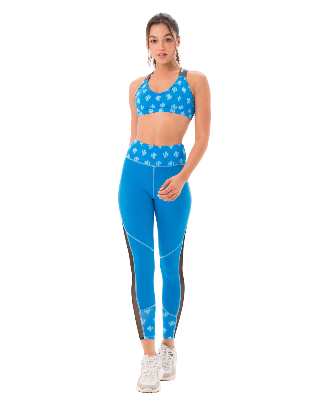 Women's Leggings | DESSERT SCENE BLUE