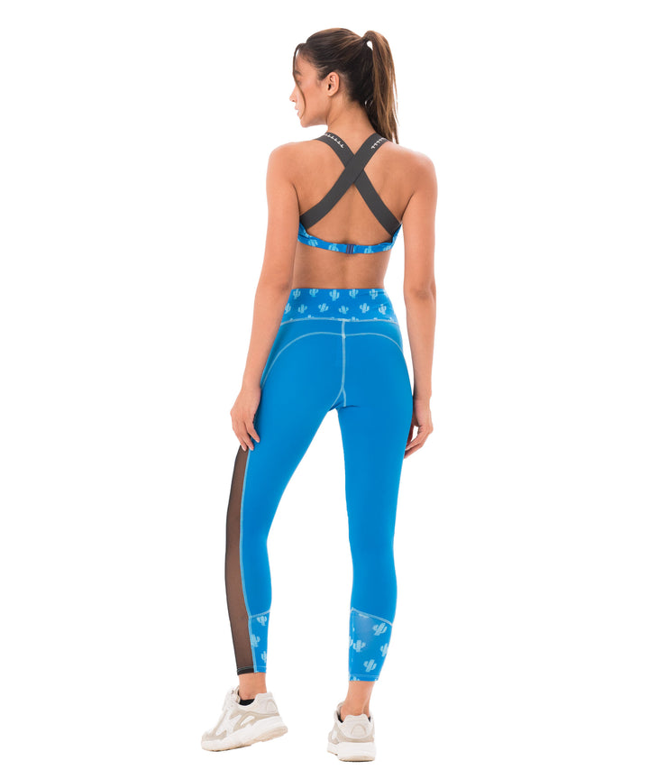 Women's Leggings | DESSERT SCENE BLUE