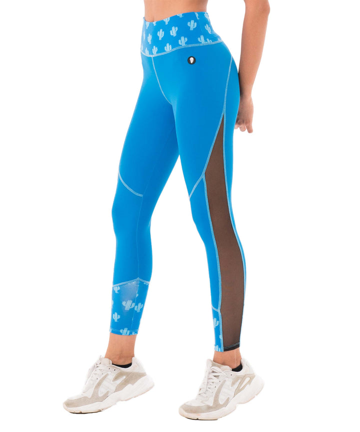 Women's Leggings | DESSERT SCENE BLUE