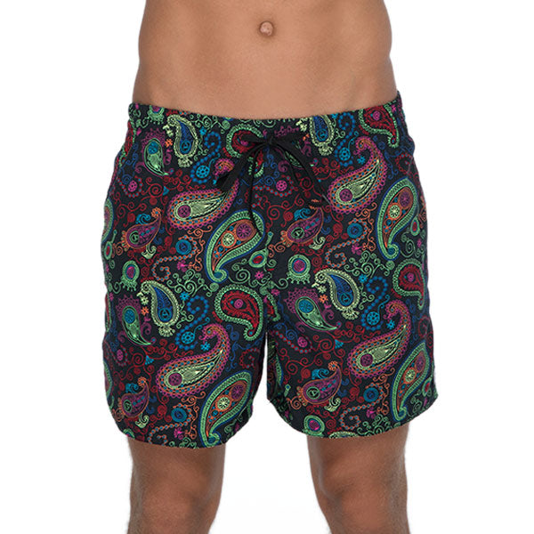 HERREN BADEHOSE | ELASTISCH | CASHMERE BLACK
