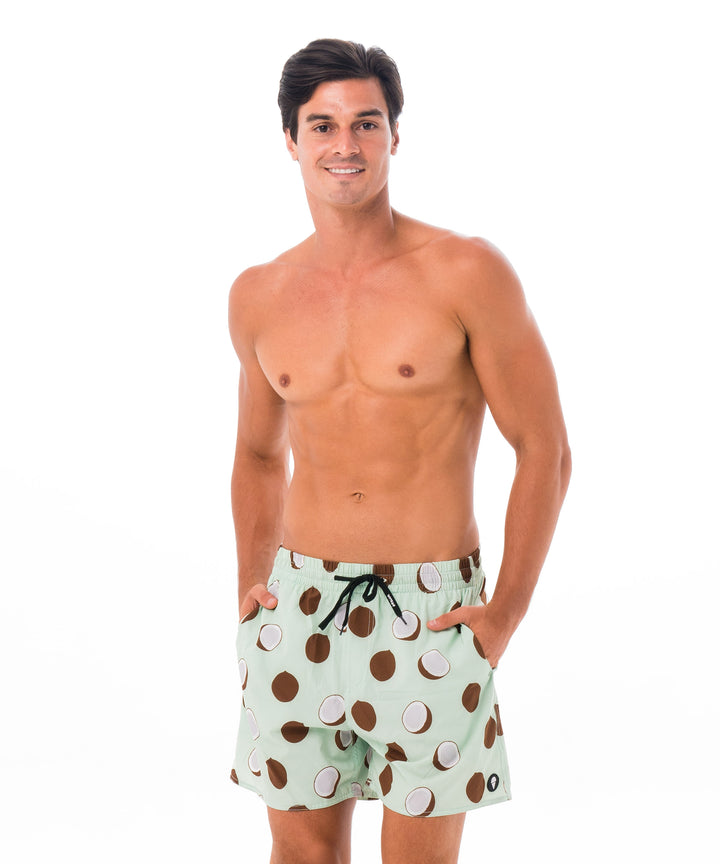 MEN'S SWIMMING PANTS | ELASTIC | COCO BROWN