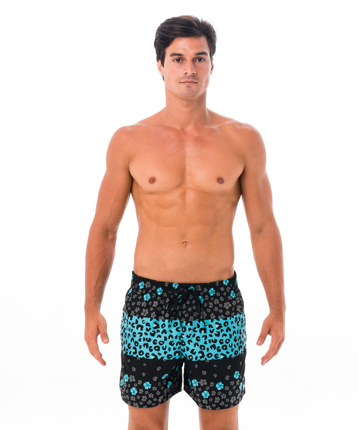 MEN'S SWIMMING PANTS | ELASTIC | LEOBISCUUS