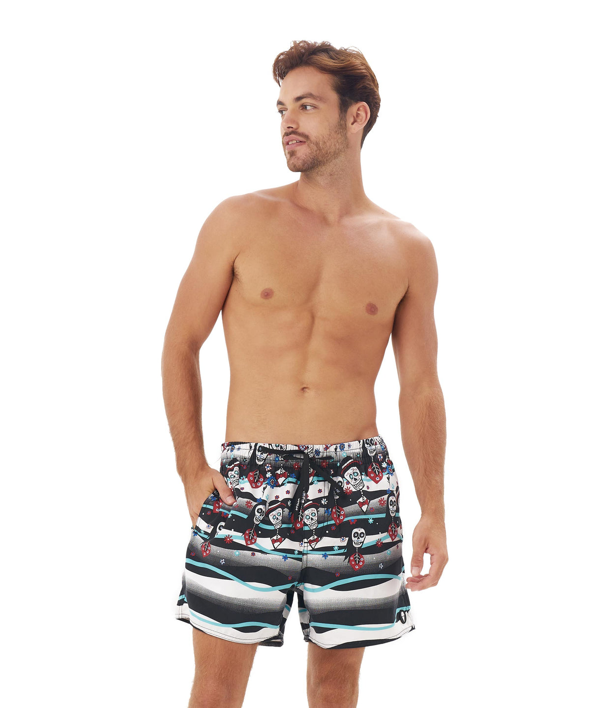 MEN'S SWIM TRUNKS | ELASTIC | MEXI-DUO