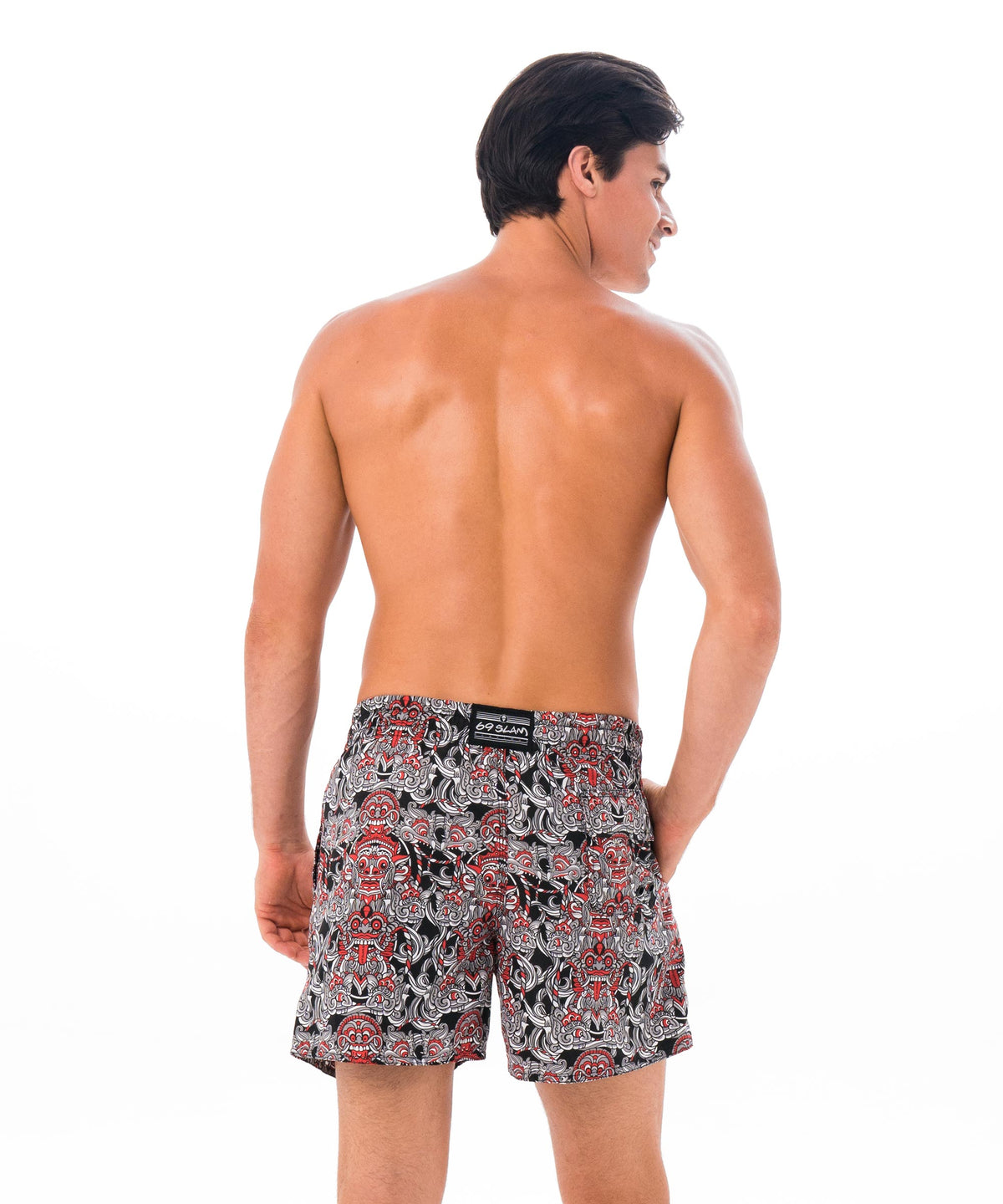 MEN'S SWIM TRUNKS | ELASTIC | TOTEM MASK