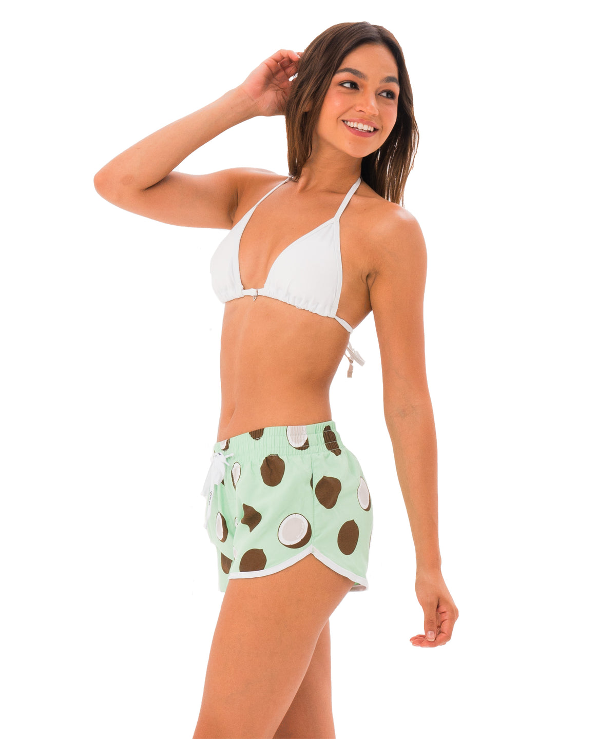 Damen-Badeshorts | ELASTIC | COCO BROWN